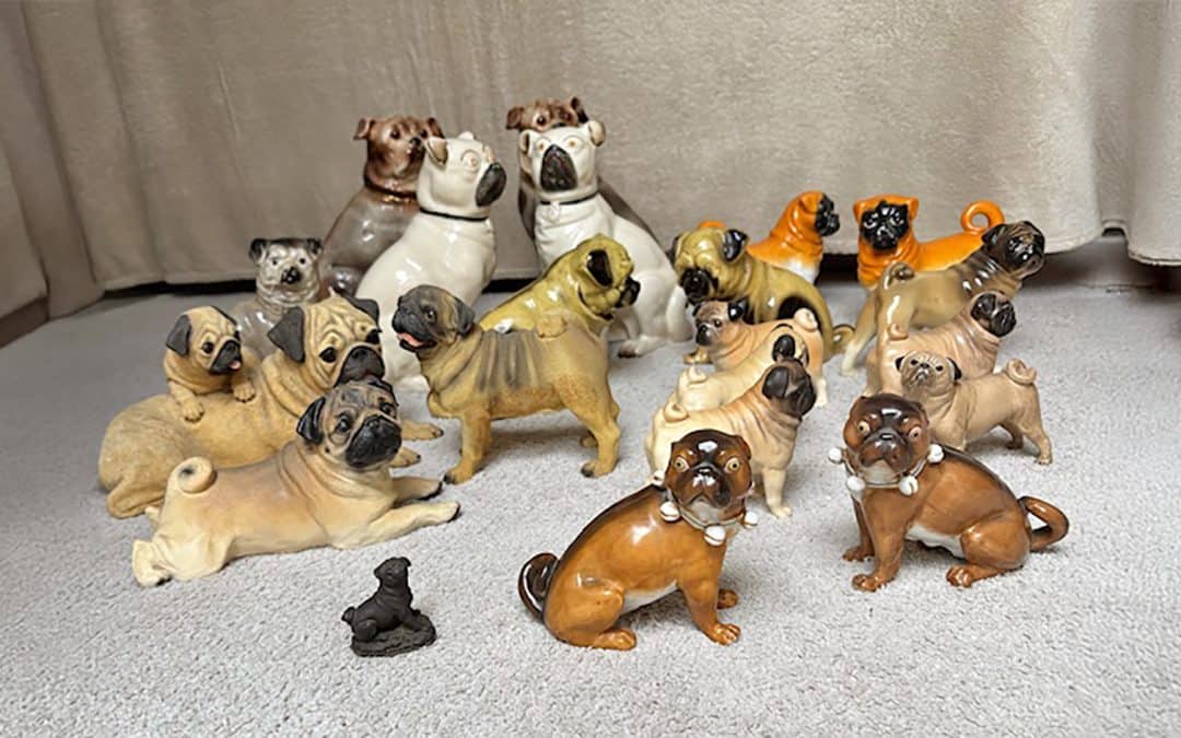 Loveday's father's bequest of ceramic pots to the PDWRA