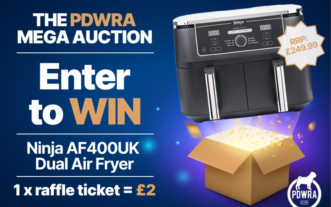 Mega-Auction Prize Draw for Ninja Dual Air Fryer!