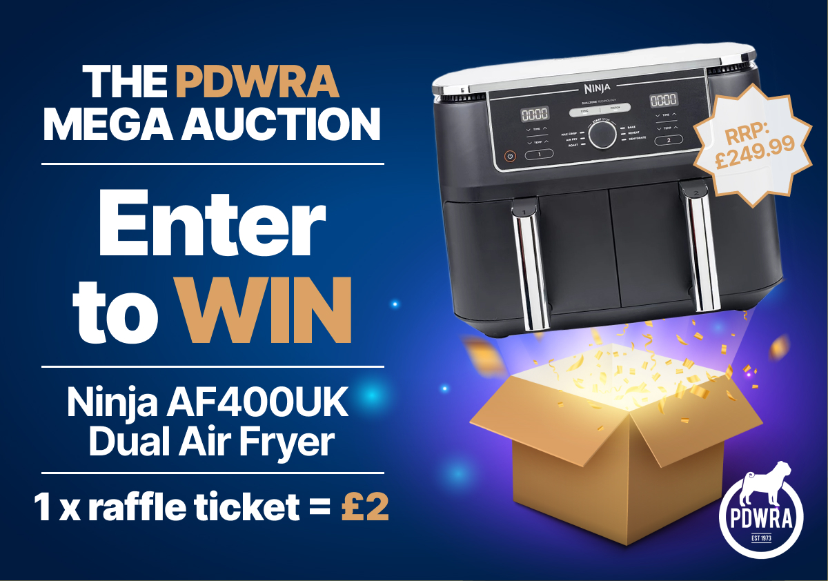 Mega-Auction Prize Draw for Ninja Dual Air Fryer!