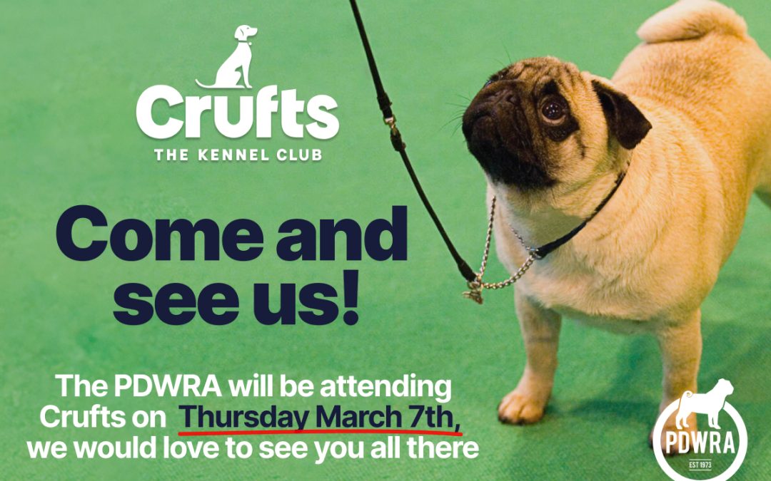 Join us at Crufts this Thursday, March 7th!