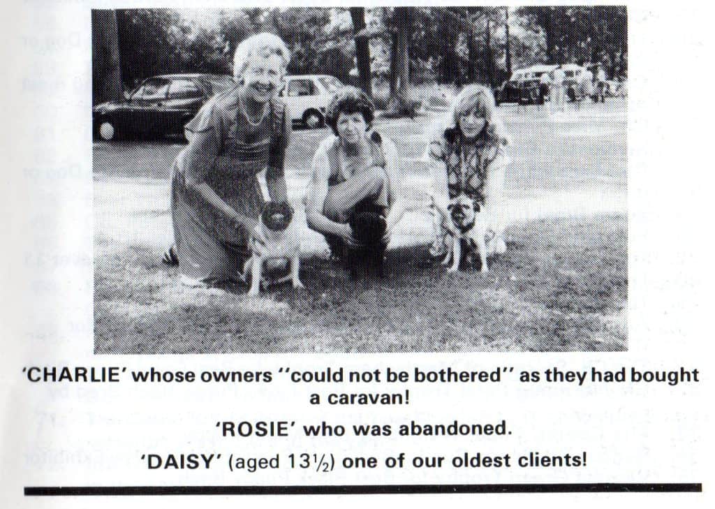 Section from PDWRA Promotional Poster circa 1987